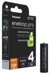 4x AA Panasonic Eneloop PRO NEW 2500mAh BK-3HCDE/4BE