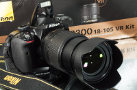 Nikon D3300 + Nikkor AF-S 18-105 mm F3,5-5,6 VR (kot nov)