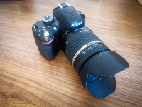 Nikon D3200 + Tamron 18-270 mm AF f/3,5-6,3 Di-II VC