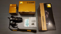 NIKON D3300 18-55II Kit + torba