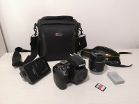 Nikon d3400 + 18-55mm 3.5-5.6G DX VR