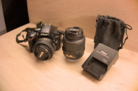 Nikon D5100 + Nikkor 18-55mm DX VR + Nikkor 35mm 1.8 G DX