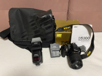 NIKON D5300 18-105 + bliskavica Nikon SB80