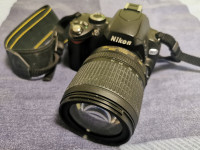 Nikon D60 in objektiv  Nikkorn AF-S 18-105