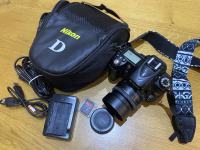 Nikon D90 + objektiv AF Nikkor 50mm f/1.8D