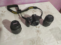 Nikon digitalni fotoaparat D3200 + AF 35-105mm + AF-S DX 18-55mm