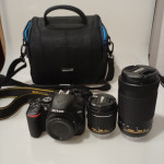 Nikon DSLR D3500 + AF-P 18-55VR,fotoaparat