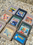 5 x Nintendo game boy igre