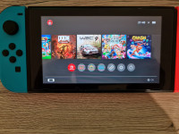 Nintendo SWITCH Z naloženimi igrami na Sd kartici