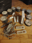 Nintendo Wii + 450 DVD-jev z igrami