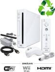 Obnovljen Nintendo Wii bele barve s HDMI in odklepom + 2 leti garancij