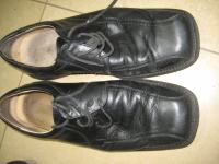 Moški čevlji-usnjeni, črni, ALPINA, VEL.43