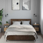 vidaXL Nočna omarica 2 kosa artisan hrast 34x36x50 cm inženirski les
