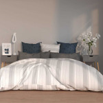 vidaXL Nočna omarica 2 kosa siva 40x40x56 cm inženirski les