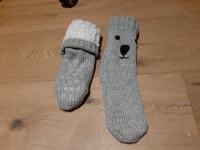 otroške tople nogavice, stopalo 17 cm