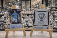 Autograph card Select Edin Džeko Manchester City