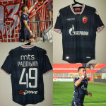 Matchworn Dres FK Crvena Zvezda #49 Radonjić  sezona 17/18