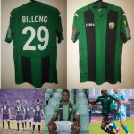 Matchworn Dres NK Rudar Velenje #29 Jean-Claude Billong sezona 16/17