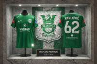 NK Olimpija Michael Pavlović  Matchworn 20/21