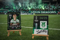 NK Olimpija podpisana kartica Dino Kojić konferenčna liga 24/25