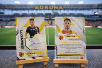 Tamar Svetlin Korona Kielce autograph card
