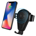 Brezžični avtomobilski polnilnik iCarer Qi 10W (IWXC004-BK)