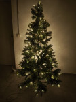 Novoletna jelka z 200 LED vgrajenimi lučkami 180cm!