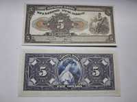 KRALJEVINA JUGOSLAVIJA 5 DINARA 1929  UNC REPLIKA