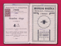 Kranj 1931 Hranilna knjižica