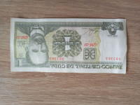Kubanski bankovec 1 peso Jose Marti