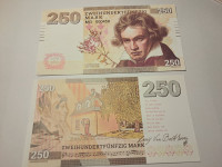 NEMČIJA BANKOVEC 250 MARK 2020 UNC LUDWIK VAN BEETHOVEN