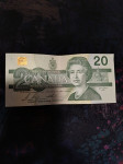 Prodam bankovec 20 Canadskih dolarjev
