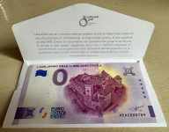 Spominski bankovec 0 € - Ljubljanski grad