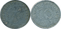 1943 A 10 Reichspfennig