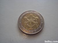 2 € kovanec iz obtoka Belgija