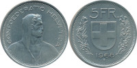 5 Francs 1968 Švica