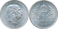 Austrija 1 Corona 1915 Franz Joseph BUNC