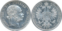 Austrija 1 Florin -Gulden 1889 BU