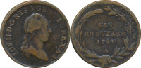 Austrija 1 Kreuzer 1781 A Josepf II