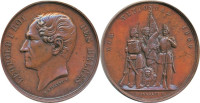 Belgija Medalja 1860 LEOPOLD I. BU