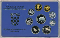 Hrvaška set Kuna 2007 kms Croatia PROOF