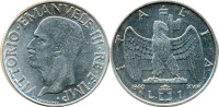 Italija 1 Lira 1941 Vittorio Emanuele III UNC