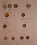 Kovanci - Francija, Poljska, Nemčija, Grčija, Švica, Tajska
