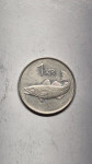 Kovanec 1 krona Islandija