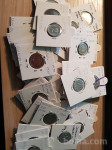 LOT kovancev v kartončkih (49 kovancev)