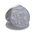 Queen srebrnik in zlatnik zbirateljki kovanec