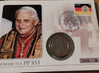 Papa Benedikt XVI 3 Medalja v pismu