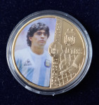Spominski kovanec Diego Maradona