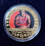 Spominski kovanec Michael Jordan