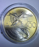 Srebrnik 500 Lire Wildlife protection